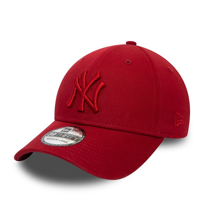 New York Yankees League Essential 39THIRTY Lippis Punainen - New Era Lippikset Suomi FI-059274
